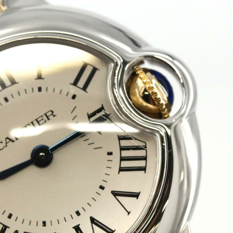 卡地亞 Ballon Bleu SM 雙色 W69007Z3 W2BB0010 SSxYG 石英錶-4