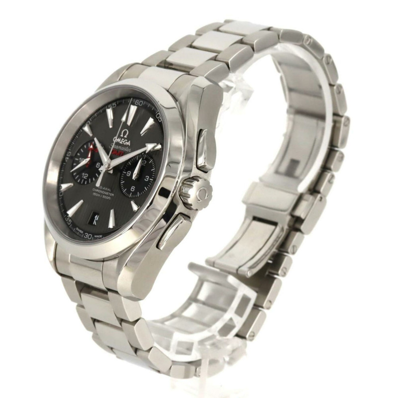 歐米茄海馬系列Aqua Terra計時GMT腕錶231.10.43.52.06.001不鏽鋼自動腕錶-1