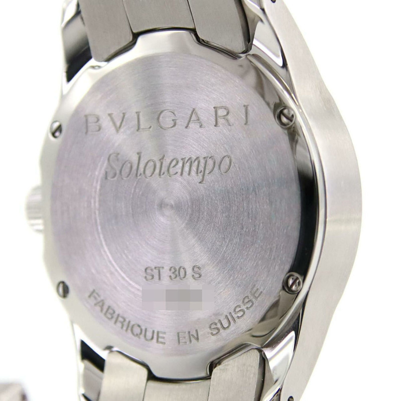 寶格麗 Solotempo ST30S ST30BSSD 不鏽鋼石英錶-5