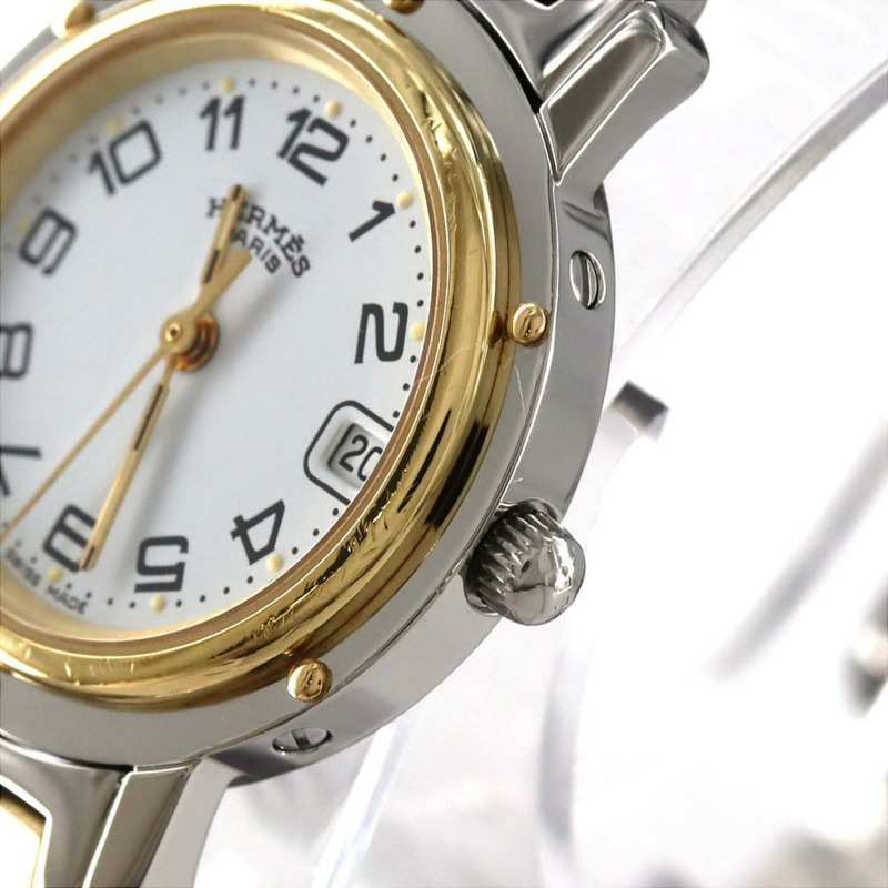 愛馬仕 Clipper Combination CL4.220 SSxGP 石英錶-3