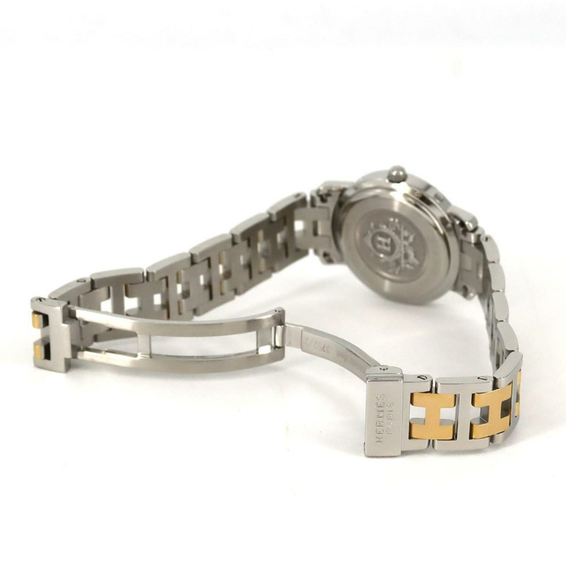 愛馬仕 Clipper Combination CL4.220 SSxGP 石英錶-6