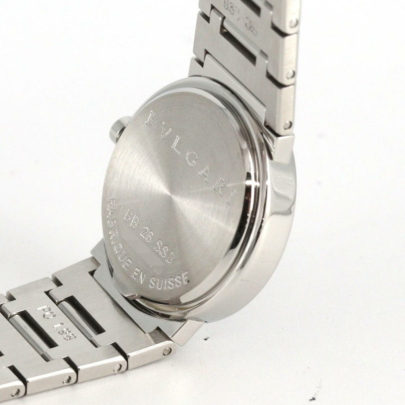 寶格麗 BB26SS BB26SSD 不鏽鋼石英錶-5