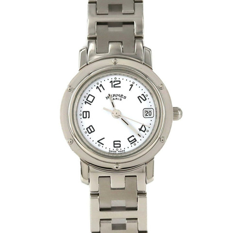 愛馬仕 Clipper CL4.210 不鏽鋼石英錶