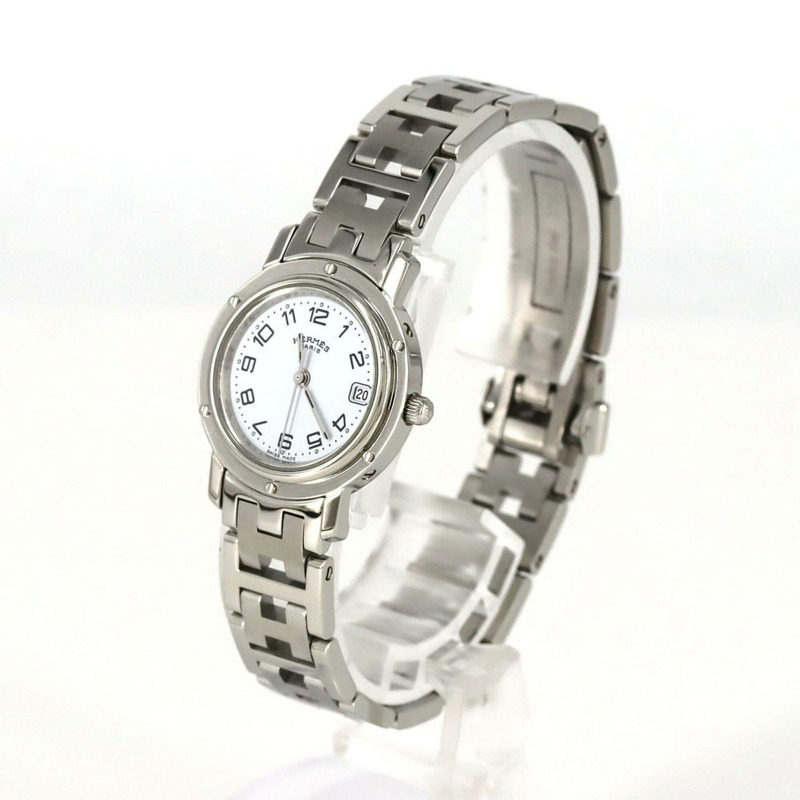 愛馬仕 Clipper CL4.210 不鏽鋼石英錶-1