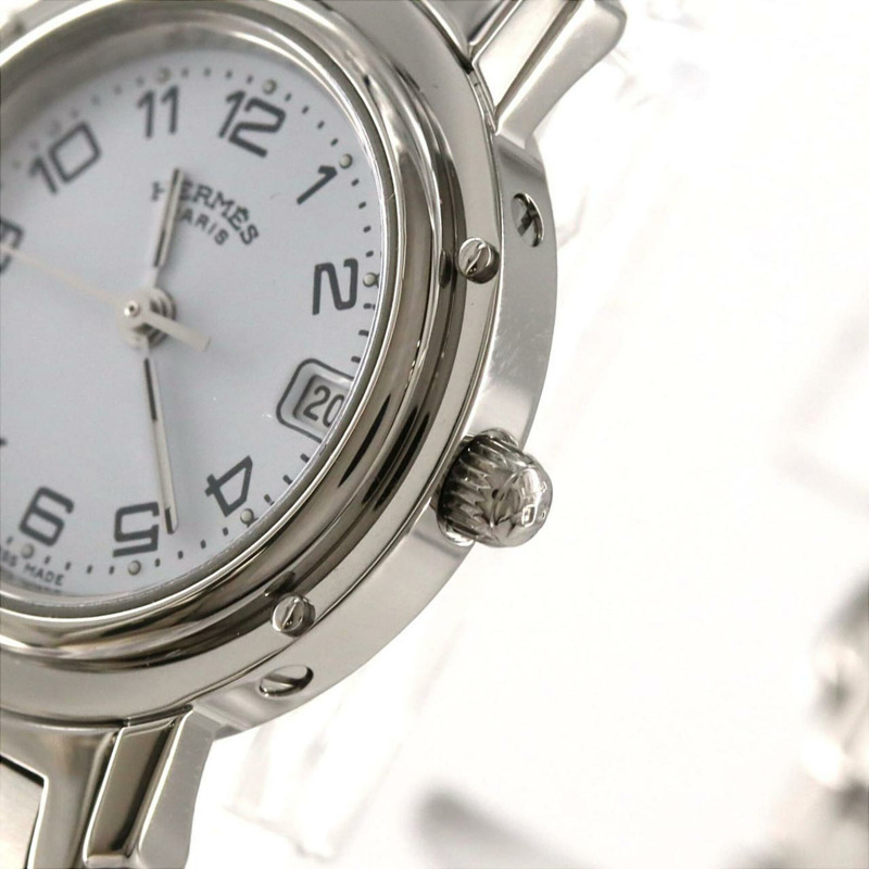 愛馬仕 Clipper CL4.210 不鏽鋼石英錶-3