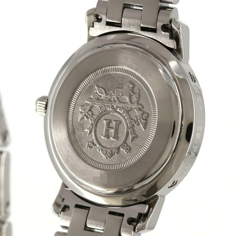 愛馬仕 Clipper CL4.210 不鏽鋼石英錶-5