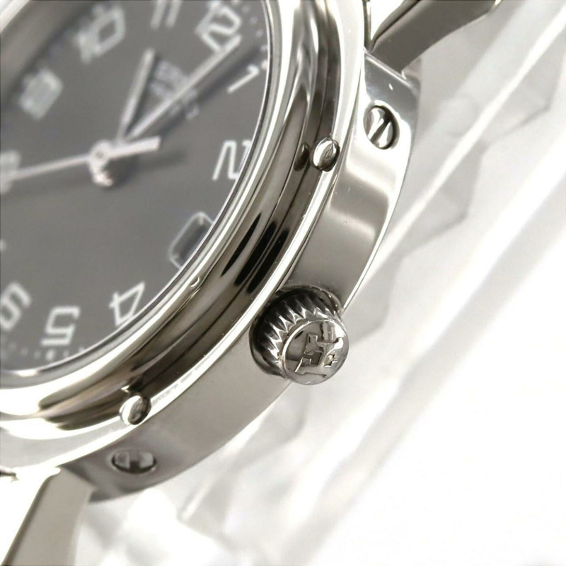 愛馬仕 Clipper CL4.210 不鏽鋼石英錶-3