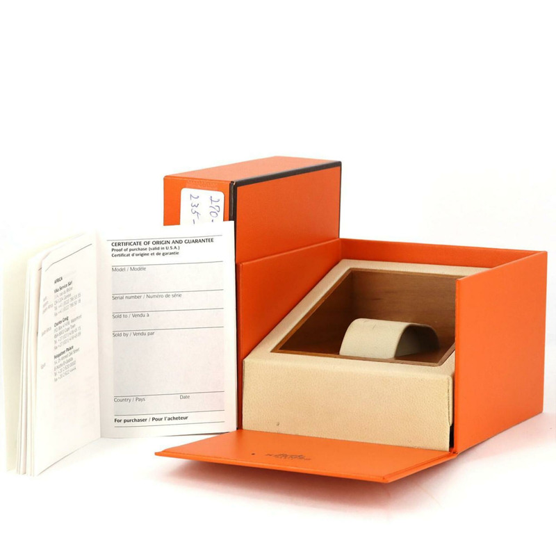 愛馬仕 Clipper CL4.210 不鏽鋼石英錶-9