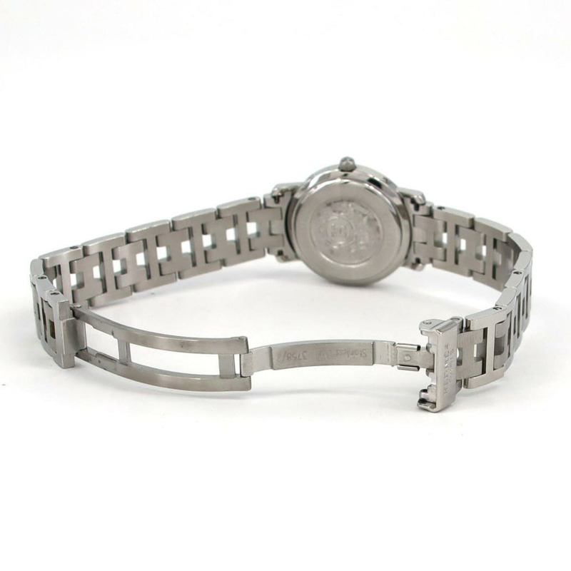 愛馬仕 Clipper CL4.210 不鏽鋼石英錶-6