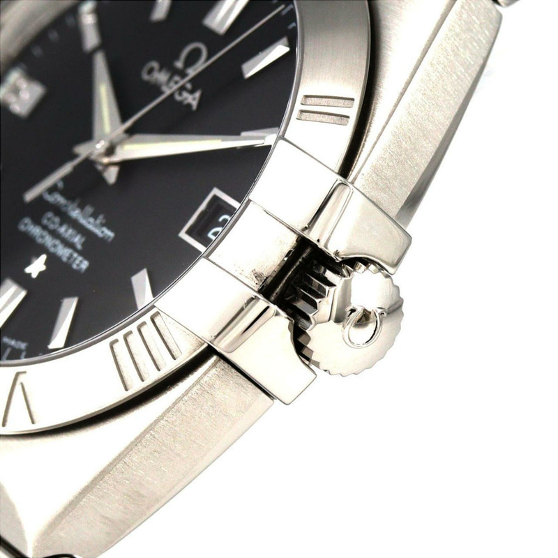 歐米茄星座系列雙鷹1501.51不鏽鋼自動腕錶-3