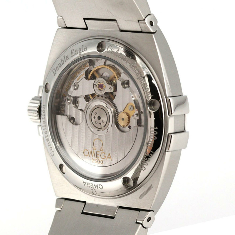 歐米茄星座系列雙鷹1501.51不鏽鋼自動腕錶-5