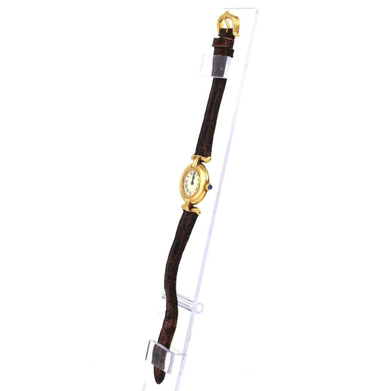 卡地亞 Must Colisée SM GP W1000653 石英腕錶-1