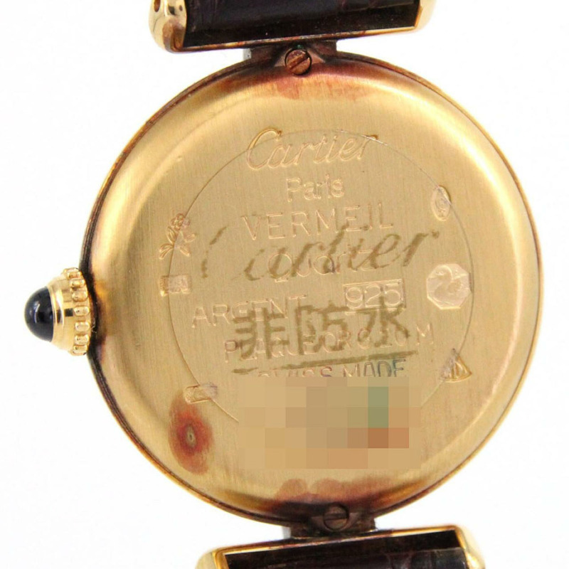 卡地亞 Must Colisée SM GP W1000653 石英腕錶-4