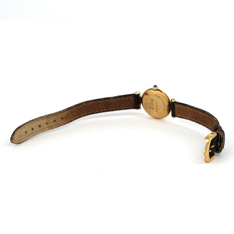 卡地亞 Must Colisée SM GP W1000653 石英腕錶-5