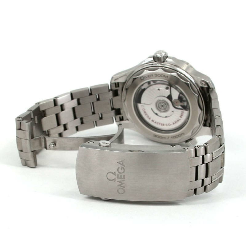 歐米茄海馬系列300公尺潛水錶 210.30.42.20.04.001 不鏽鋼自動腕錶-7