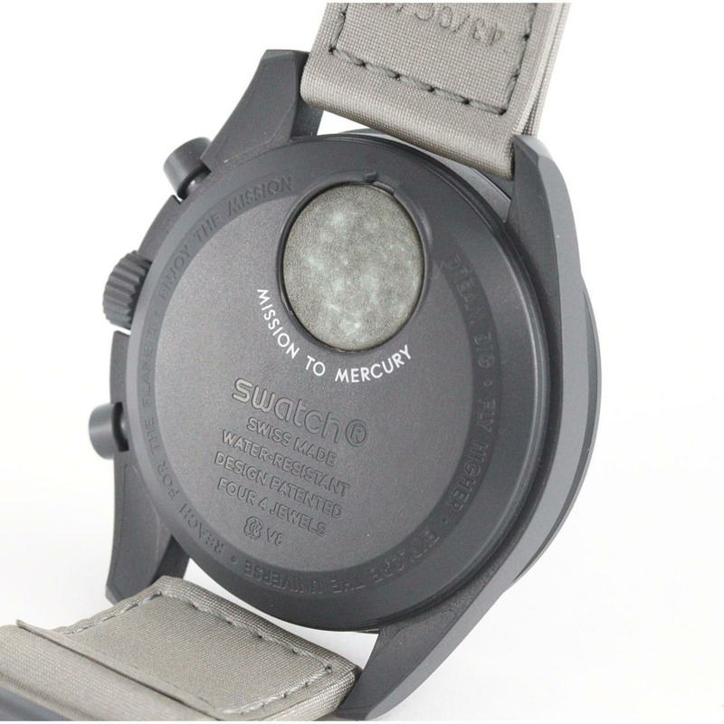 Swatch x Omega 水星任務 SO33A100 生物陶瓷石英錶-5