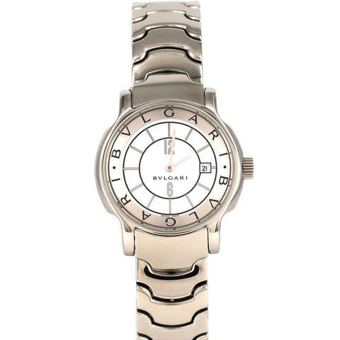 寶格麗 Solotempo ST29S ST29WSSD 不鏽鋼石英腕錶