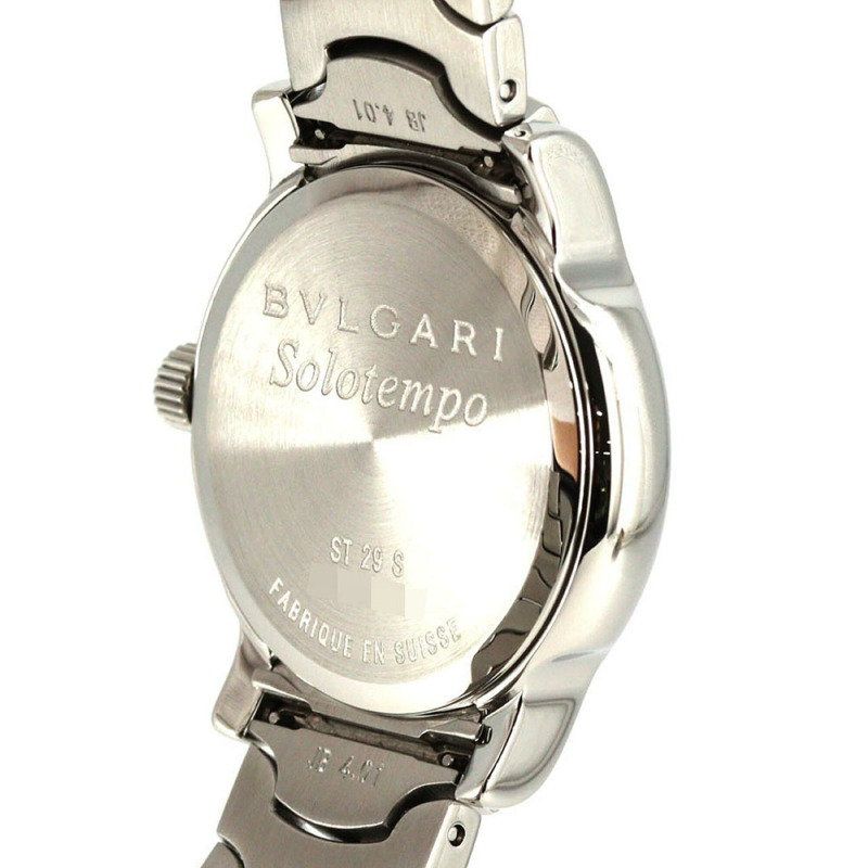 寶格麗 Solotempo ST29S ST29WSSD 不鏽鋼石英腕錶-5