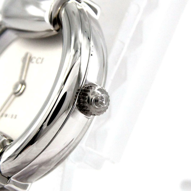 Gucci 1400L 中型不鏽鋼石英錶-3