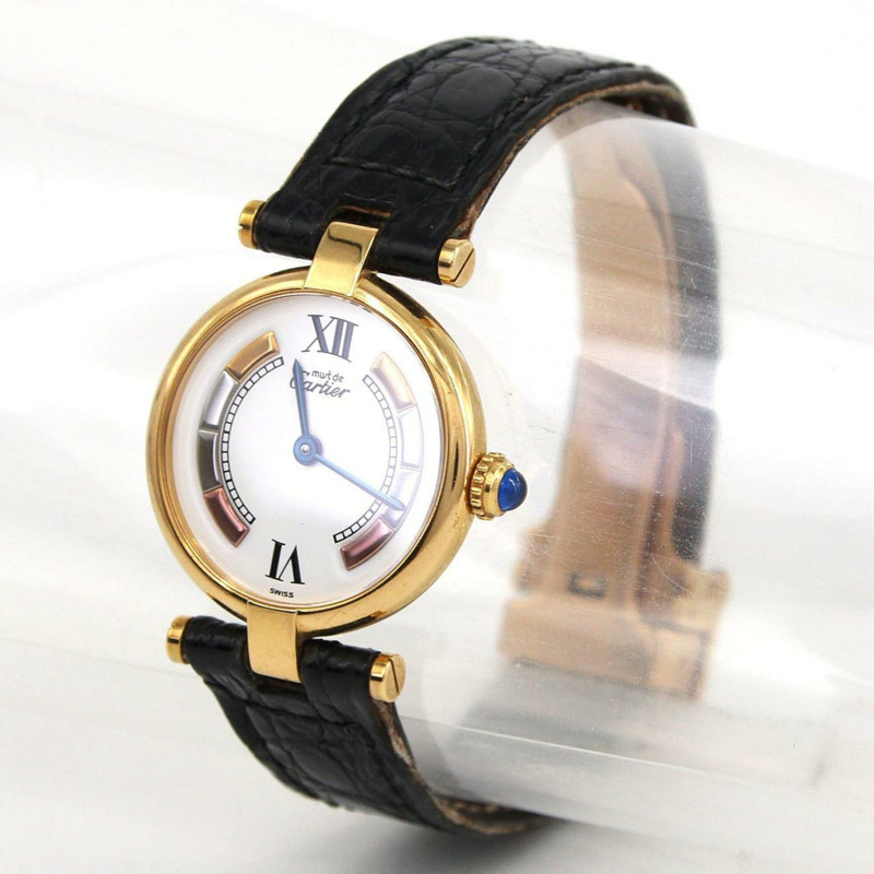 卡地亞 Must VLC GP W1006554 石英錶-1