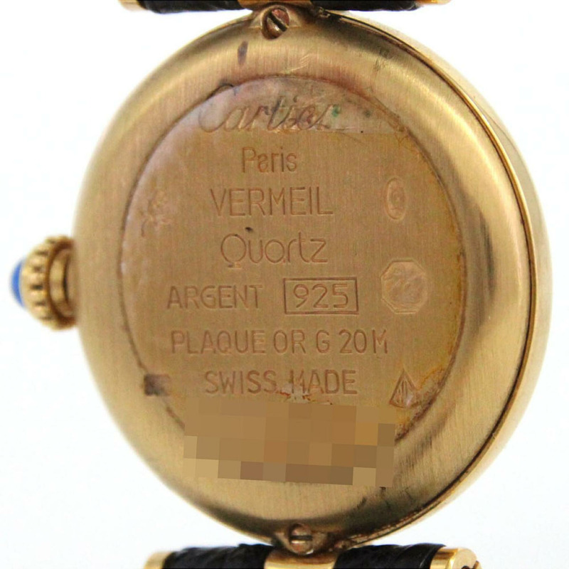 卡地亞 Must VLC GP W1006554 石英錶-5