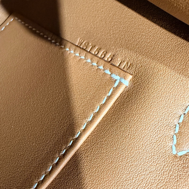 Hermes mini Kelly 一代 Kelly pochette 金棕金全新-16