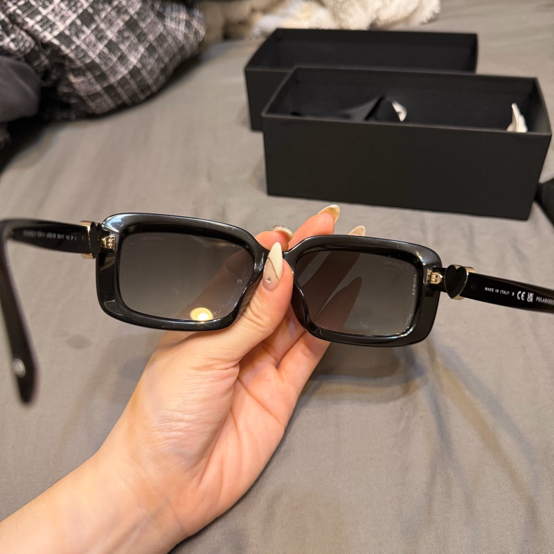 香奈兒愛心墨鏡🕶️-3