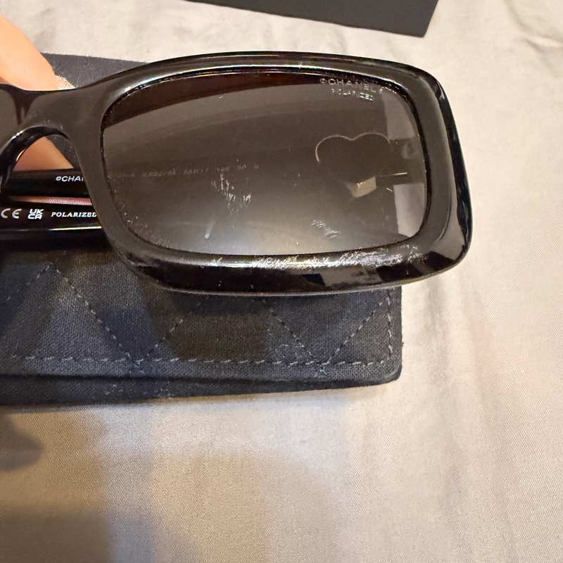 香奈兒愛心墨鏡🕶️-5