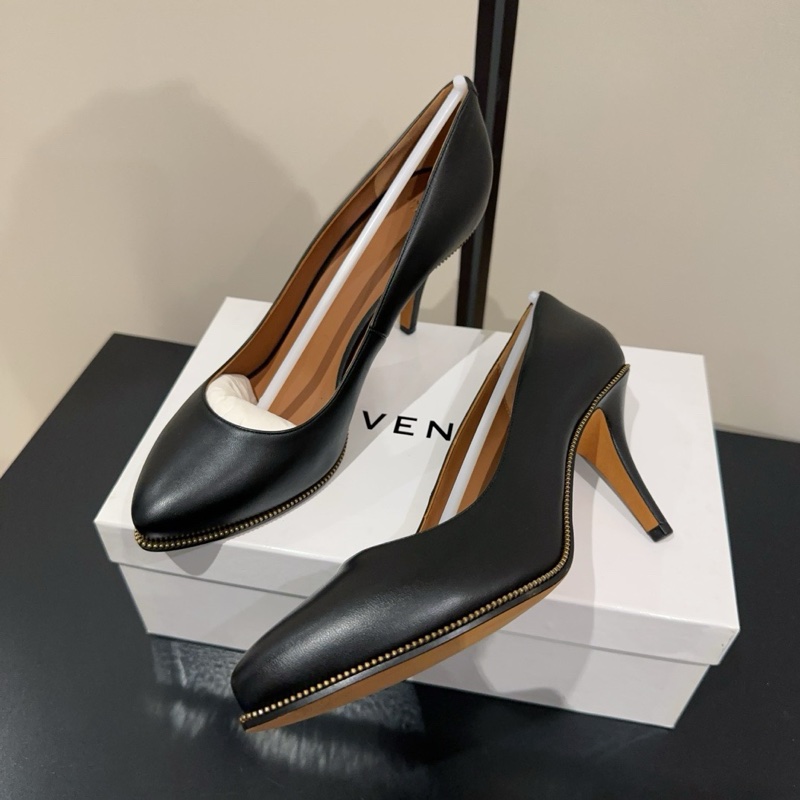 閒置新未使用Givenchy 紀梵希 GVC 黑色高跟鞋 38.5碼跟高7cm 好穿氣質女神範 意大利產-2