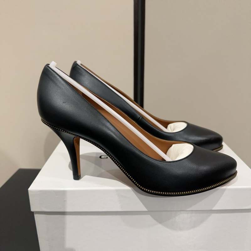 閒置新未使用Givenchy 紀梵希 GVC 黑色高跟鞋 38.5碼跟高7cm 好穿氣質女神範 意大利產-3