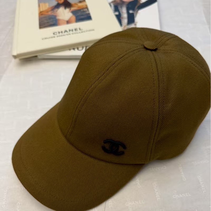 Chanel香奈兒26S鴨絲綠鴨舌帽棒球帽-0