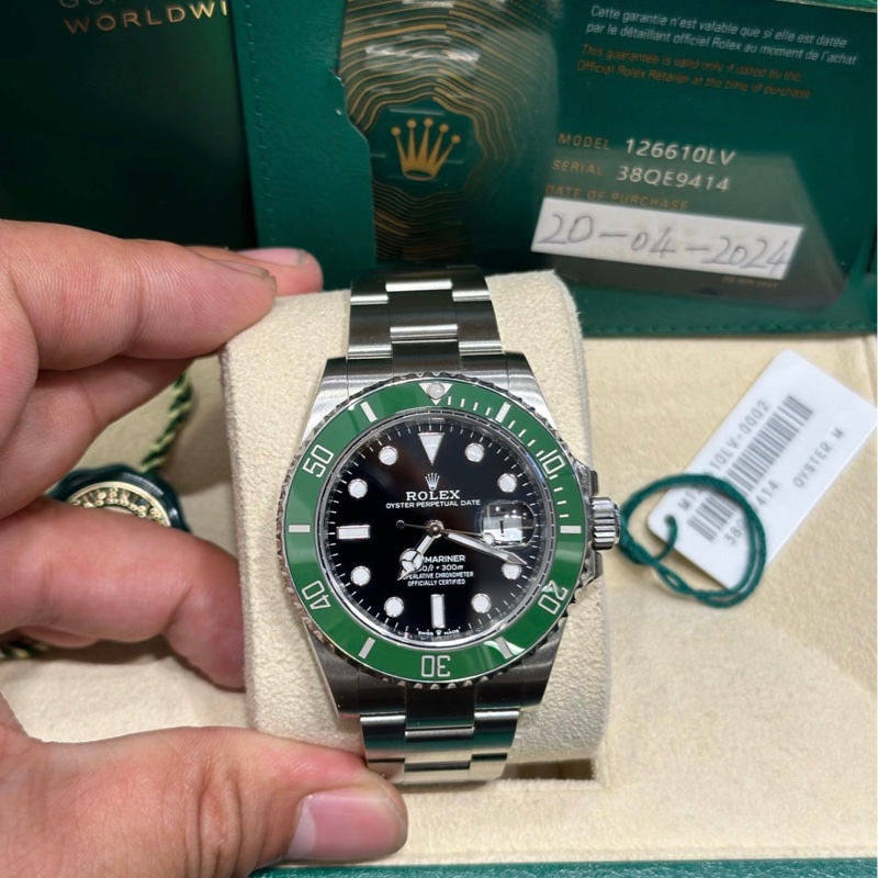 【97新 ✨ 全網最低價！】24年全套 勞力士 綠水鬼（四代） 潛行者型 （下單前先詢問庫存❗️❗️）-1