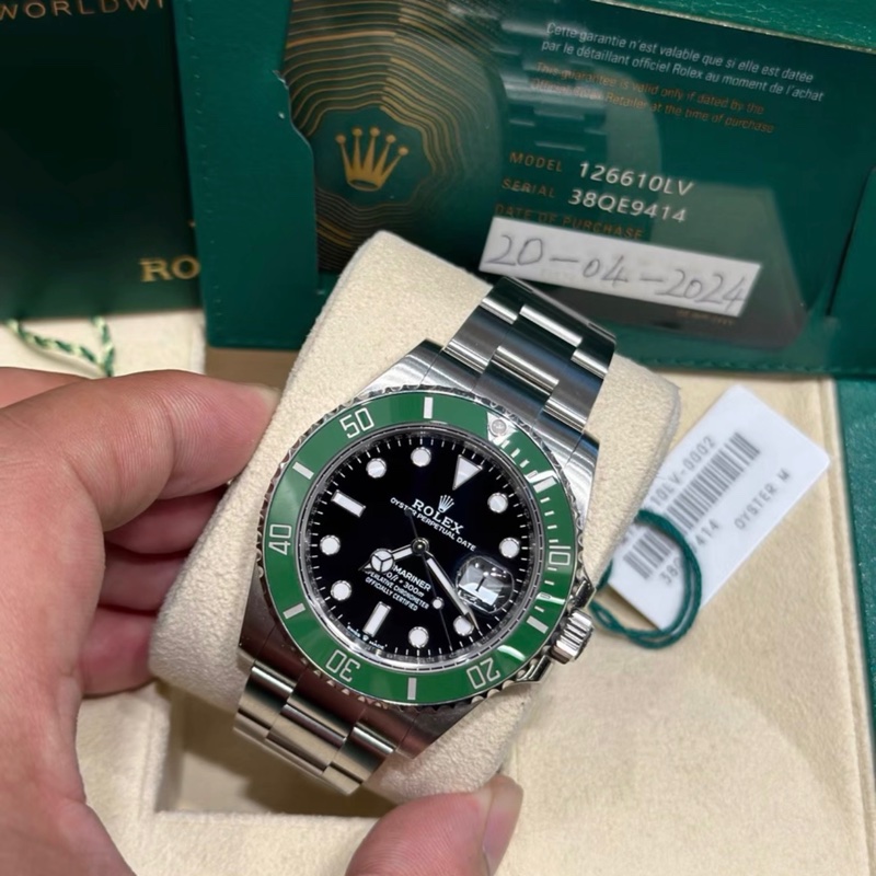 【97新 ✨ 全網最低價！】24年全套 勞力士 綠水鬼（四代） 潛行者型 （下單前先詢問庫存❗️❗️）-2