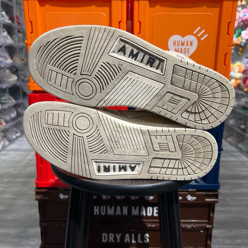 Amiri 骨頭鞋 閃粉高筒Eu44-5