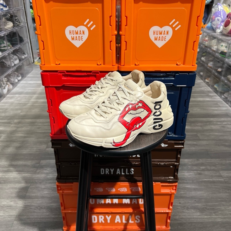 Gucci 做舊 紅唇老爹鞋G8-0