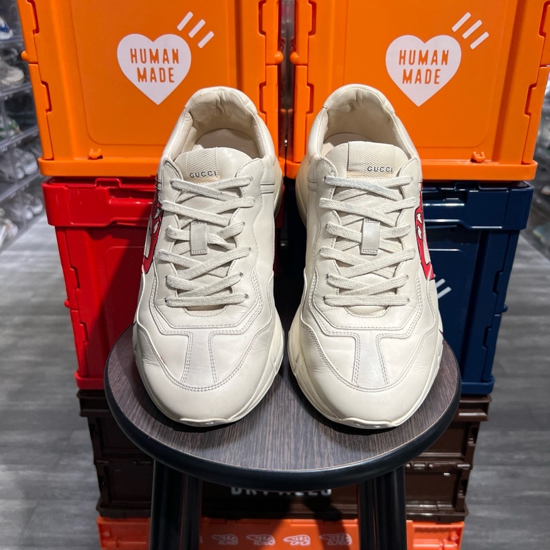 Gucci 做舊 紅唇老爹鞋G8-3