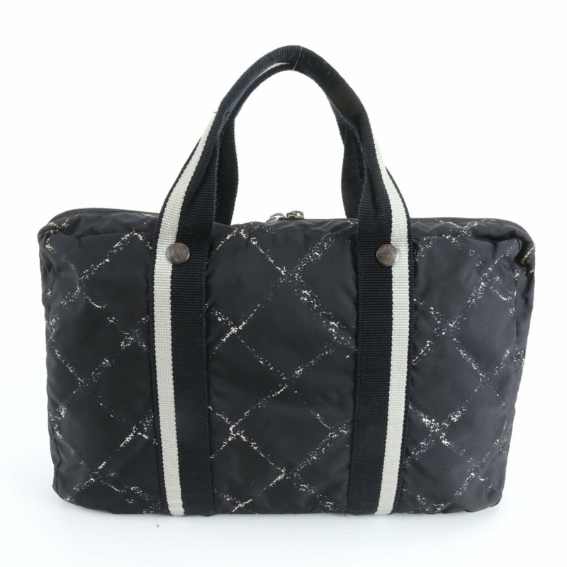 香奈兒旅行系列手提單肩包 黑色 男士-2