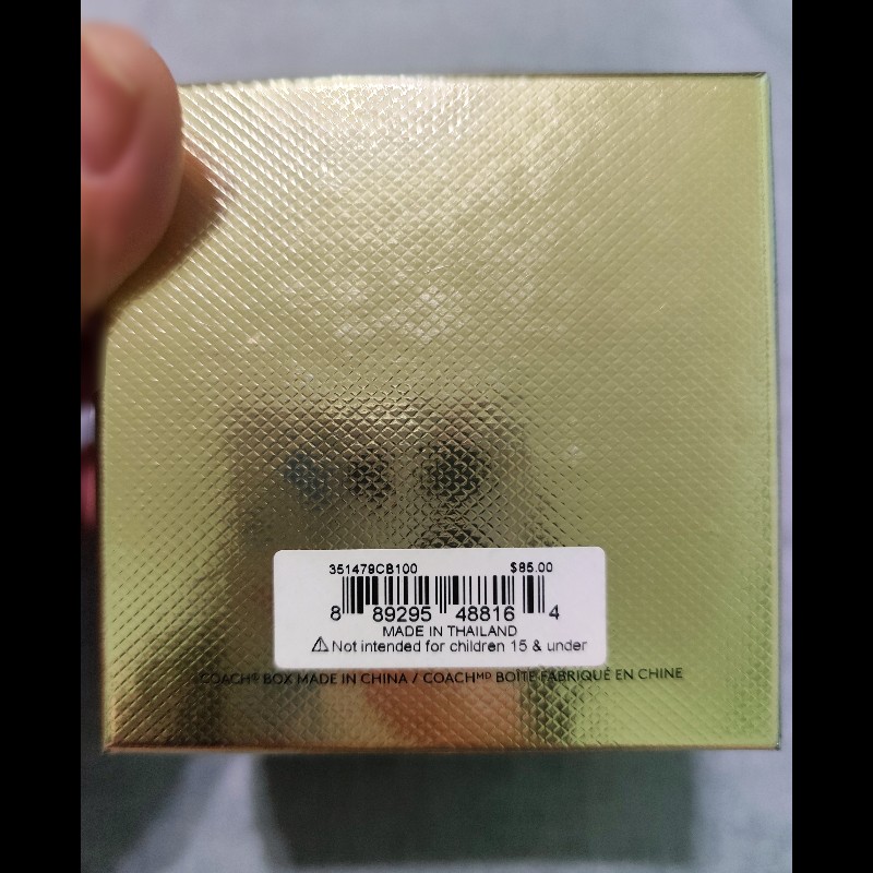 Coach 珍珠鋯石鏤空戒指三件組禮盒 8號(不可議)-13