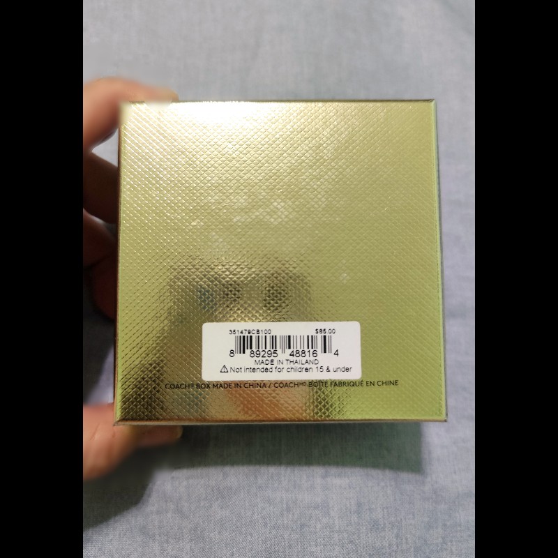 Coach 珍珠鋯石鏤空戒指三件組禮盒 8號(不可議)-14