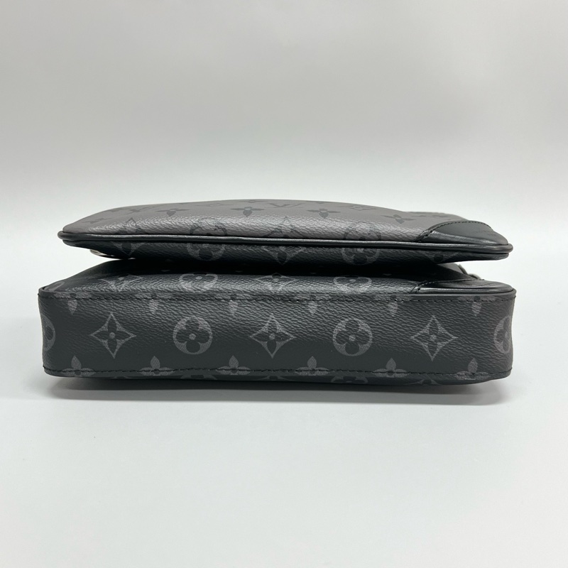 LV/路易威登 Trio黑武士老花三合一男士單肩斜挎包 20年編碼 尺寸：25x18x7cm 附件：子袋 肩帶-2