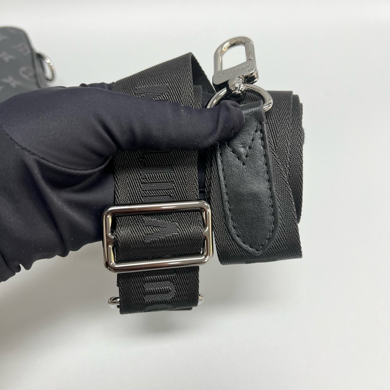 LV/路易威登 Trio黑武士老花三合一男士單肩斜挎包 20年編碼 尺寸：25x18x7cm 附件：子袋 肩帶-7