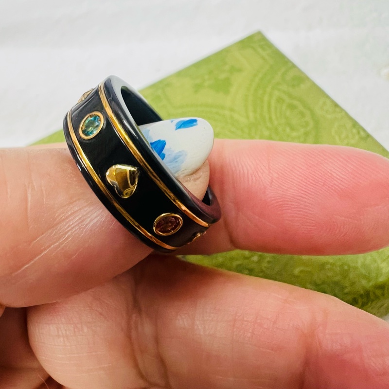 Gucci 琺瑯戒子-3