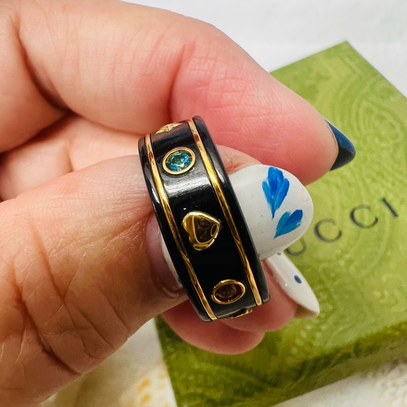 Gucci 琺瑯戒子-6