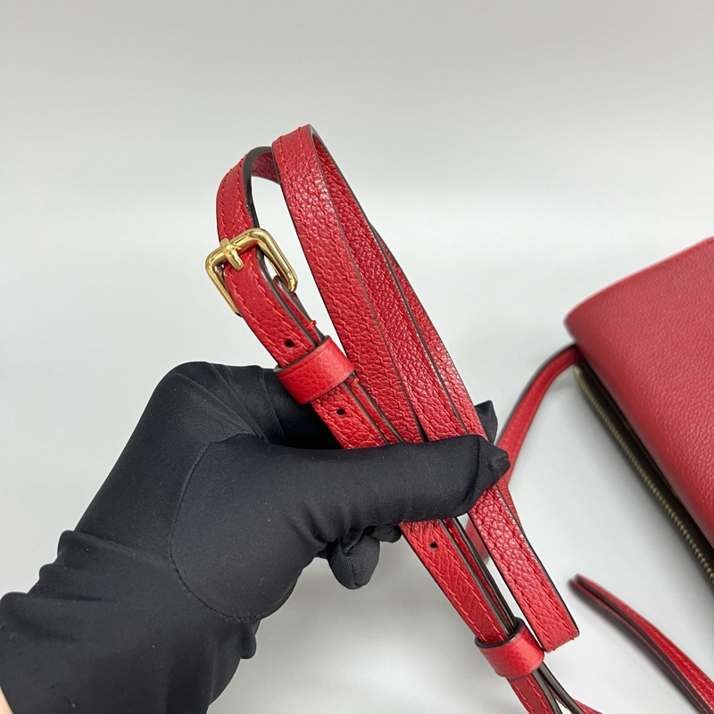 LV/路易威登 Twice系列紅色拼老花 雙面信封包 尺寸：23*17cm-7