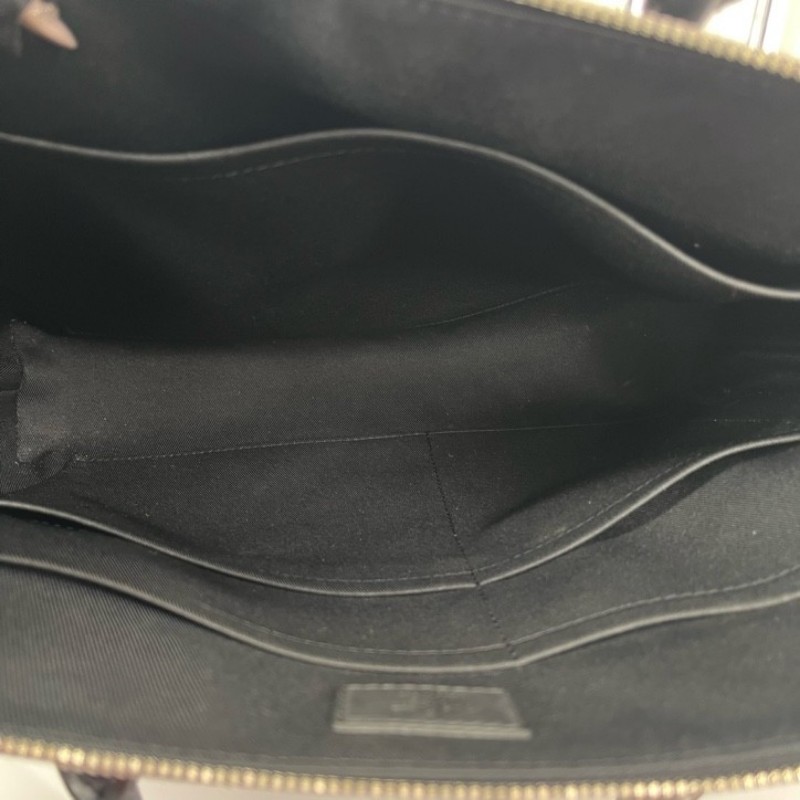 LV路易威登 經典款棋盤格單肩斜挎手提男士公文包 容量大 包型挺括 可放電腦-12