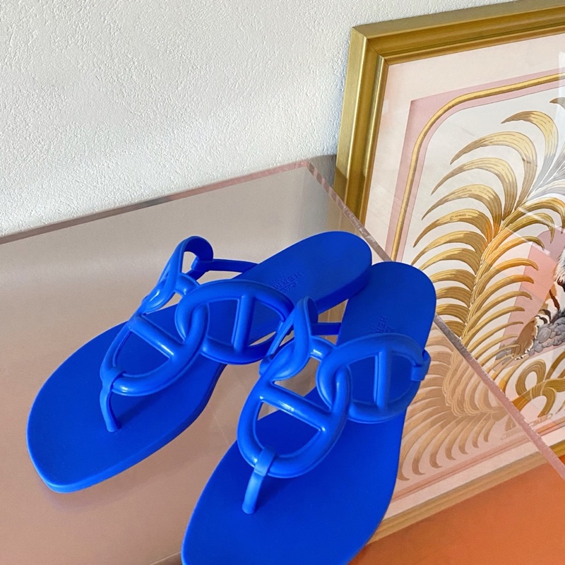 閒置新 未使用 Hermès愛馬仕拖鞋 38碼-1