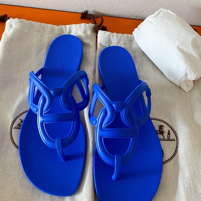 閒置新 未使用 Hermès愛馬仕拖鞋 38碼-3