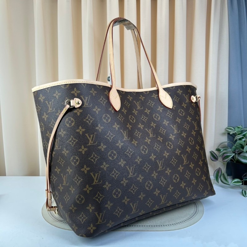 LV路易威登老花Neverfull大號子母包 帶子袋 容量超大 可手提可單肩 日常通勤逛街都合適-2