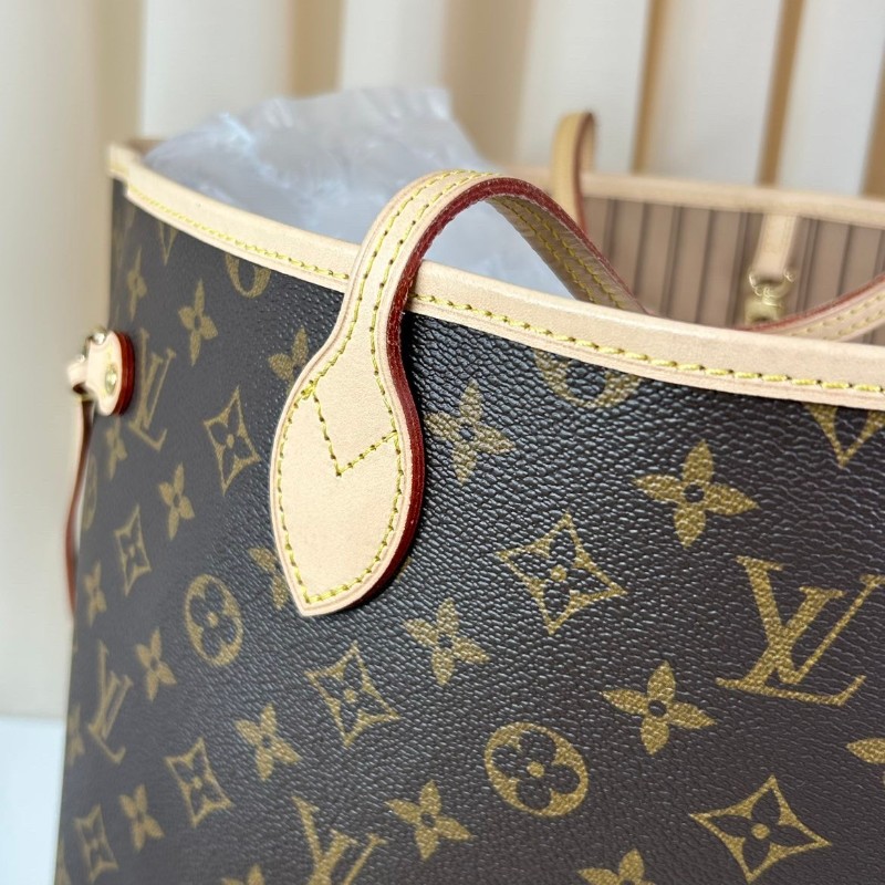 LV路易威登老花Neverfull大號子母包 帶子袋 容量超大 可手提可單肩 日常通勤逛街都合適-15