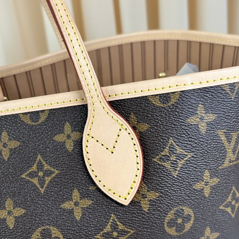 LV路易威登老花Neverfull大號子母包 帶子袋 容量超大 可手提可單肩 日常通勤逛街都合適-19